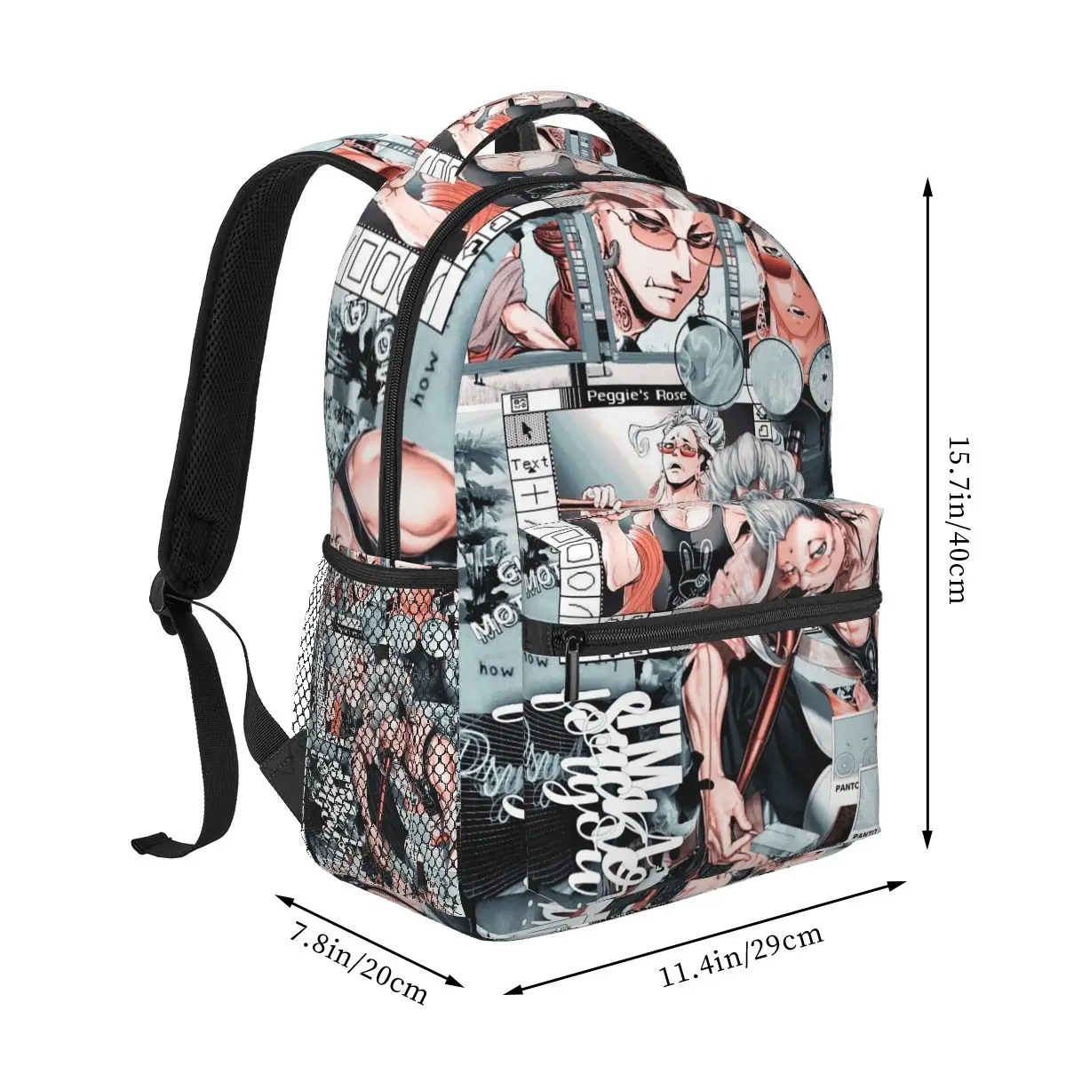 Record Of Ragnarok Buddha Anime Backpacks Boys Girls Bookbag Students School Bags Cartoon Rucksack Shoulder Bag Large Capacity