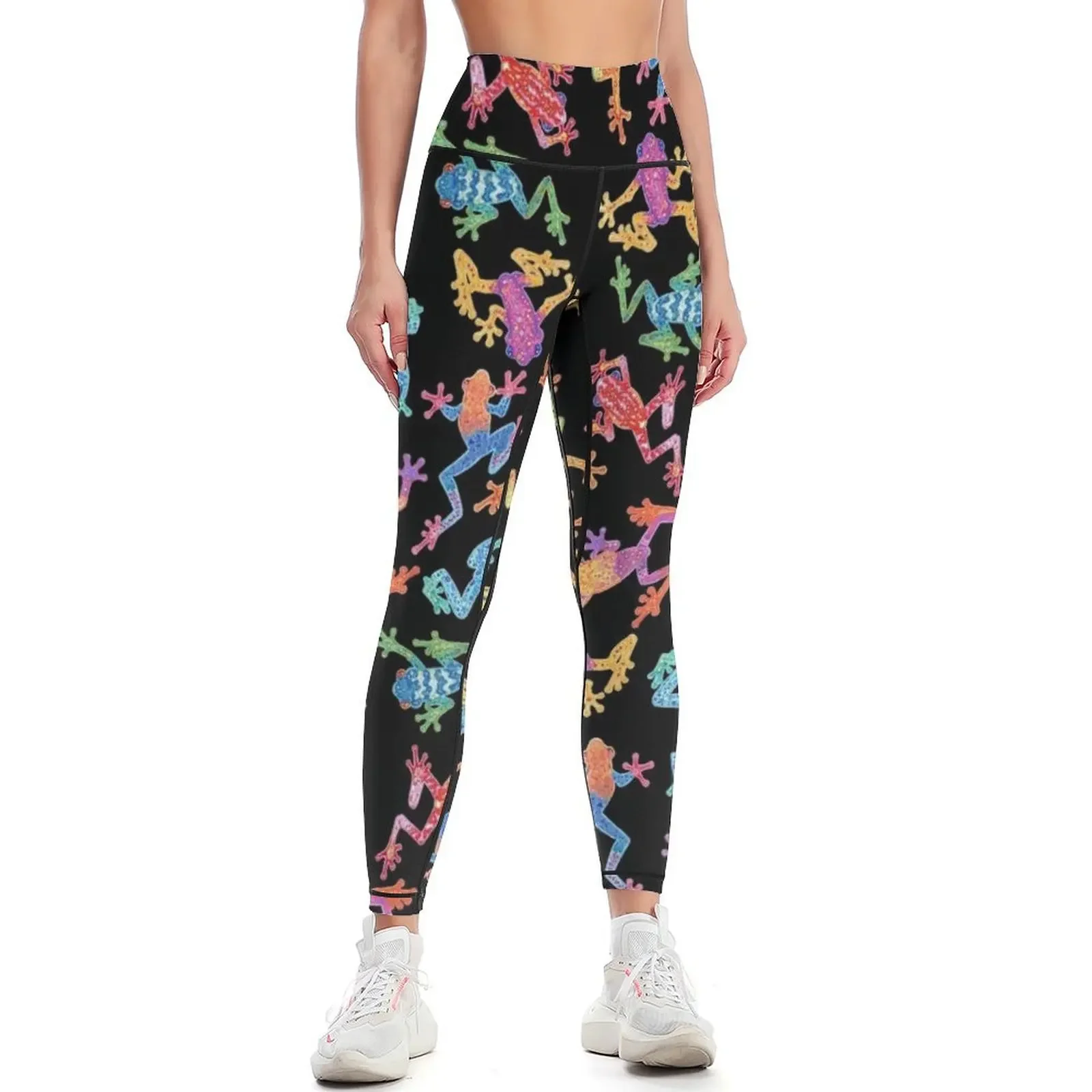 

Frogs Leggings Sports female Women's sports gym clothing sport pants Womens Leggings