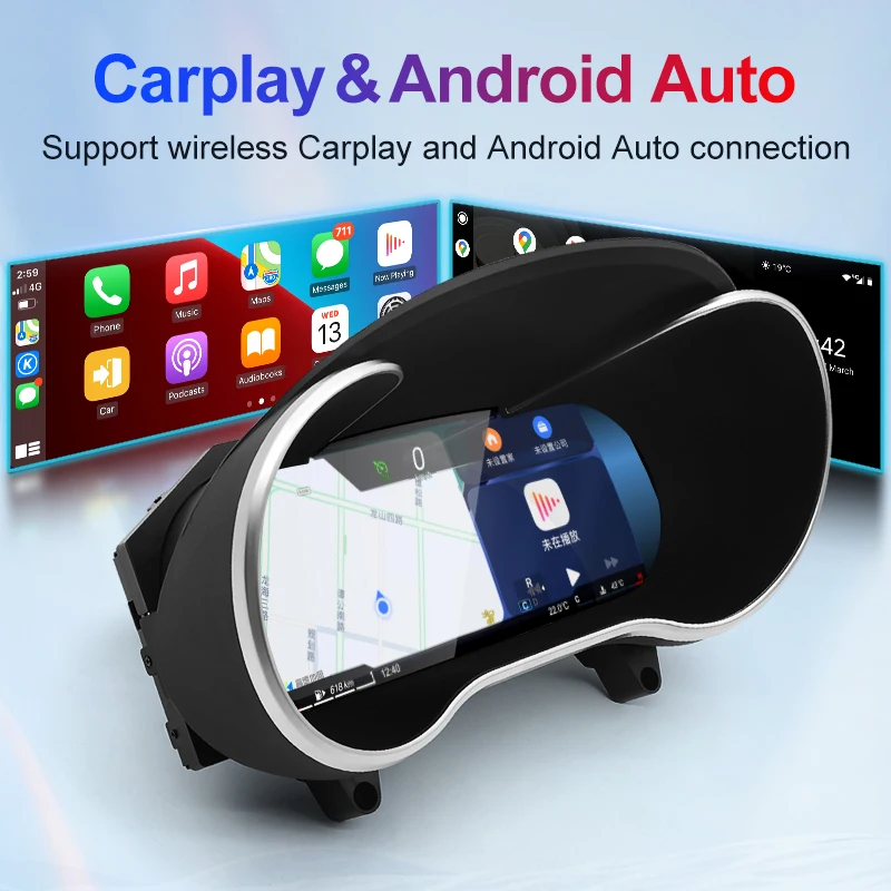 For Mercedes Benz A Class W176 GLA CLA C117GLC W205 W204 W212 CLS GLK Lcd Digital Dashboard Cluster Support Carplay Android Auto
