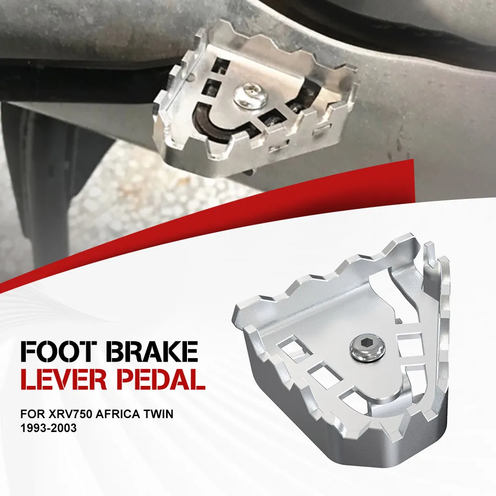 

Foot Brake Pedal Enlarge Step Plate FOR HONDA XRV750 AFRICA TWIN 1993-2003 Foot Brake Lever Extension Pad Extender Tips Stand