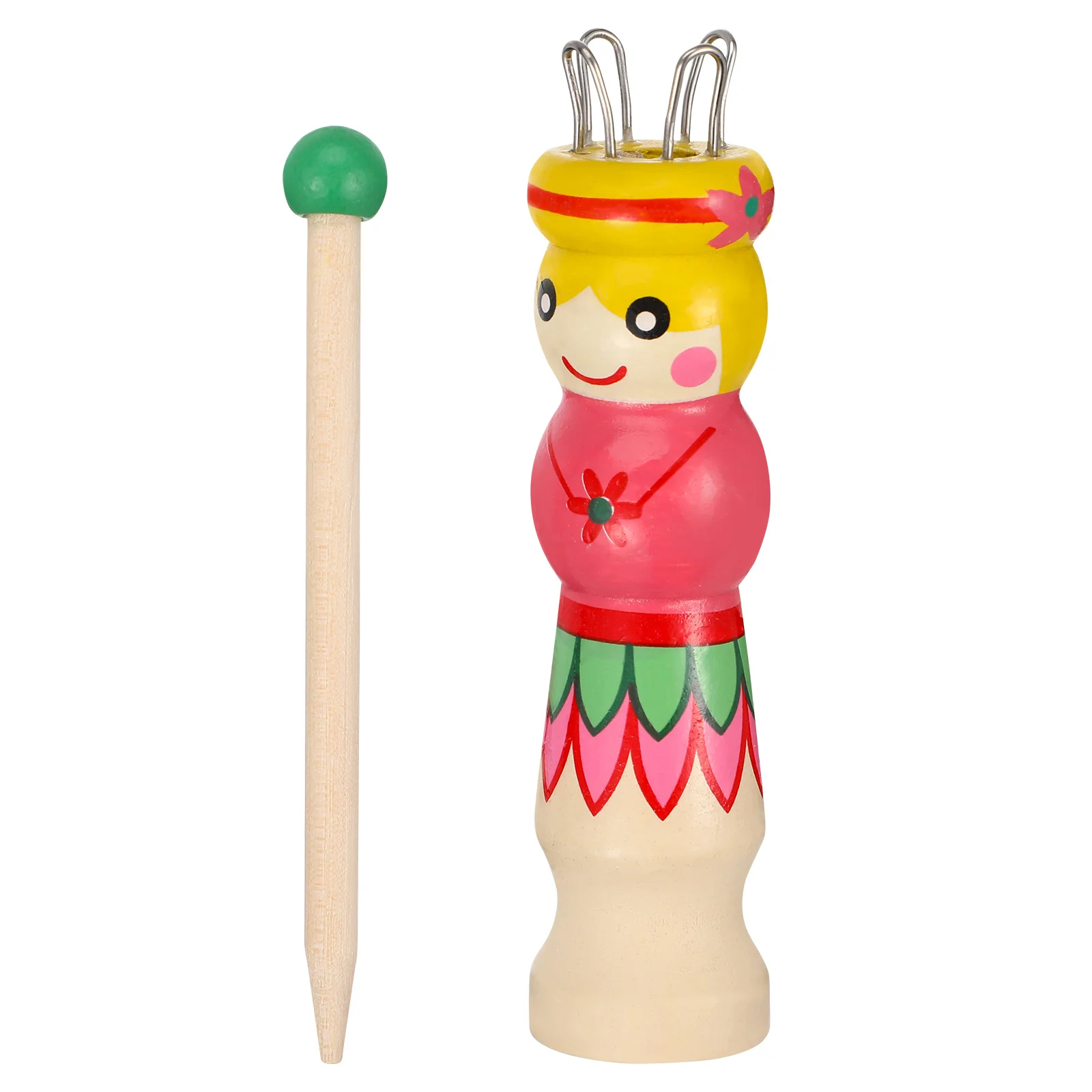 

Wood Yarn Wool Knitter Knitting Craft Braided Maker Needle DIY Wooden Knitting Sewing Tool Weaving Machine Device