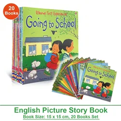 Usborne Farmyard Tales First Experience Preschool Education English Picture Story Books for Kids Bedtime Reading Montessori