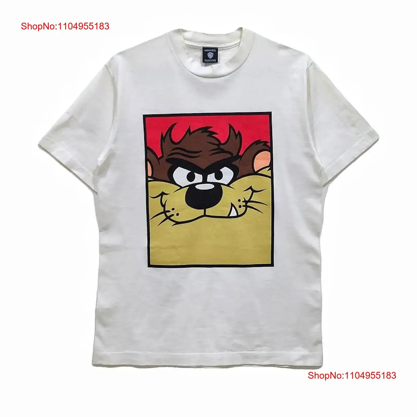 

Vintage 90s Tazmania Big Logo T Shirt Streetwear Hypebeast Size M vintage Washed Breathable Comfortable Versatile