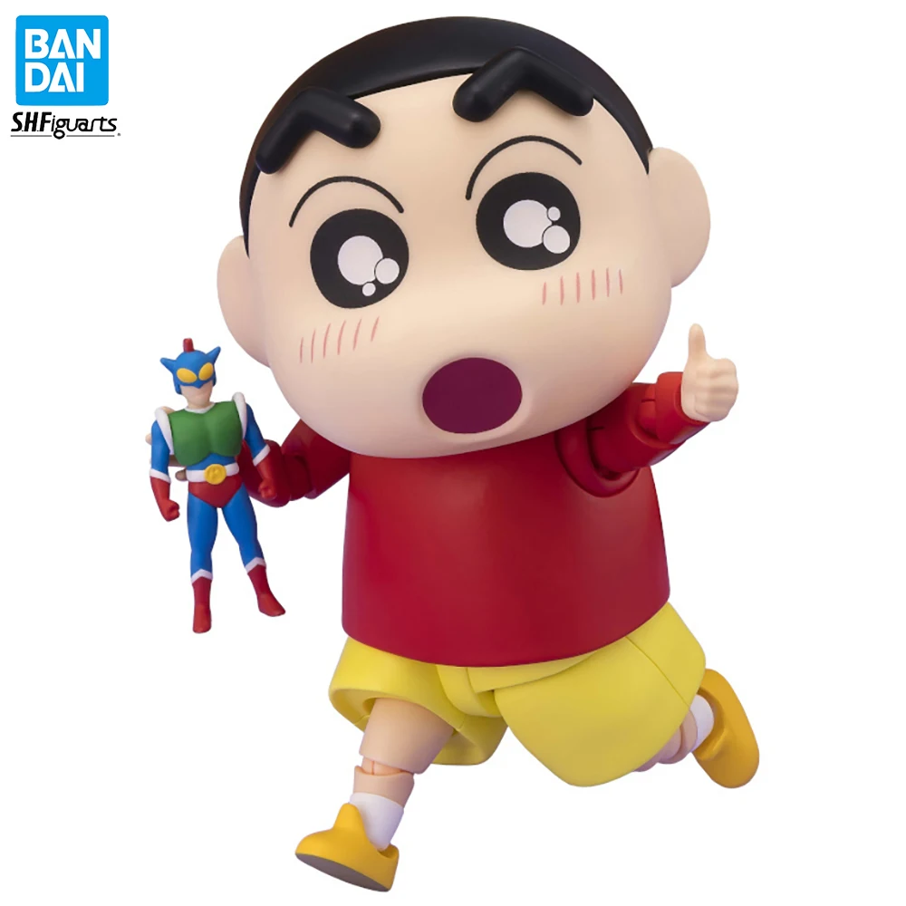 

BANDAI S.H.Figuarts Shinnosuke Nohara (Crayon Shin-chan) Nice Collectible 8.5cm Anime Action Figure Model Ornament Toy Gifts