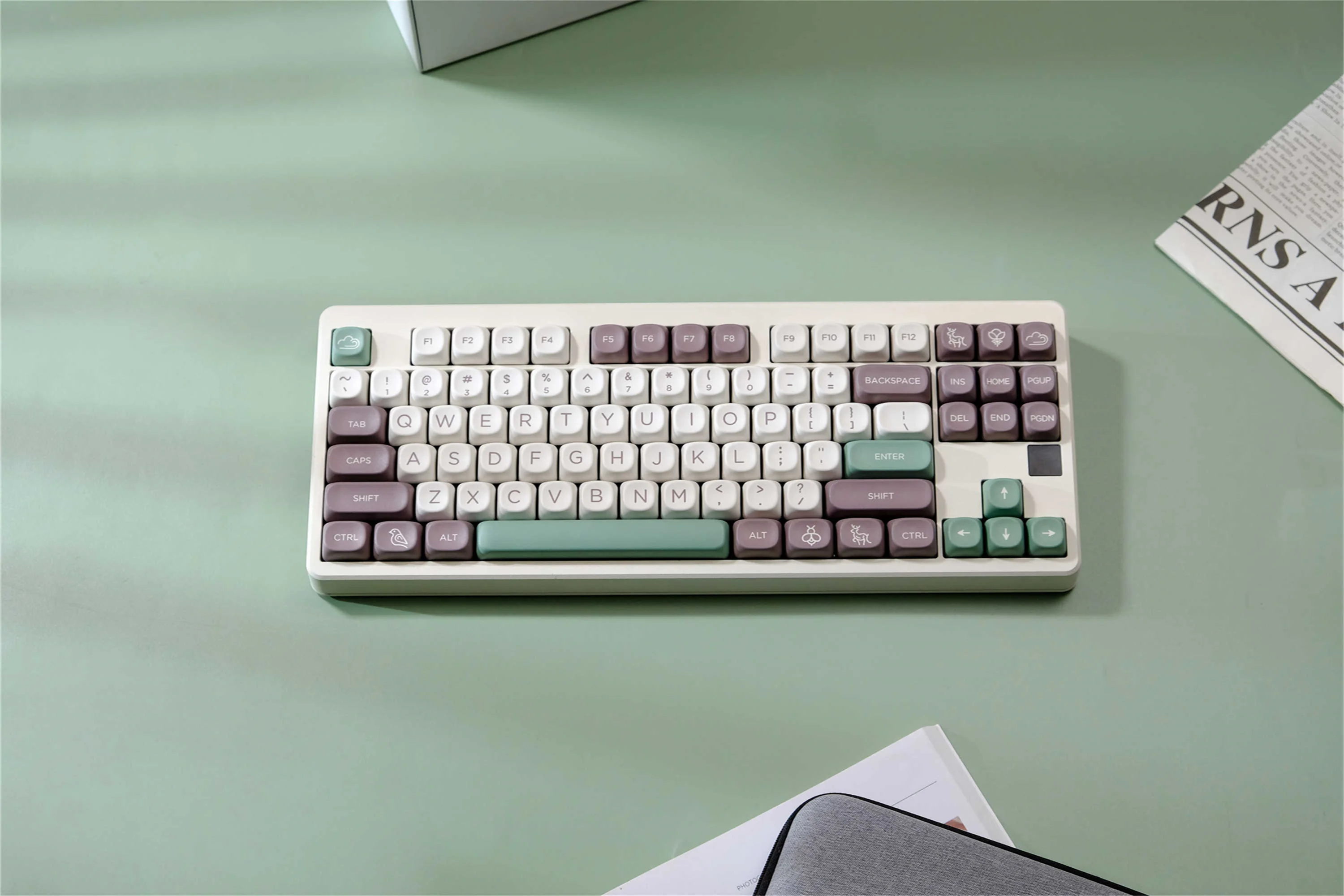 

Big Bear Keycaps 126 Keys PBT Material MOA Profile DYE-SUB Personalized For CHERRY MX Switch Wooting Mechanical Keyboard