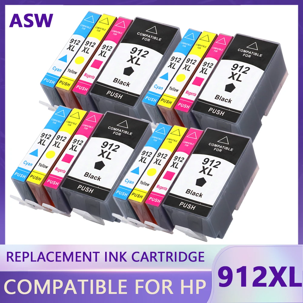 912 912XL Compatible Ink Cartridge For HP OfficeJet Pro 8012 8014 8015 8020 8022 8023 8024 8025 8026 8028 8035 8030 8010