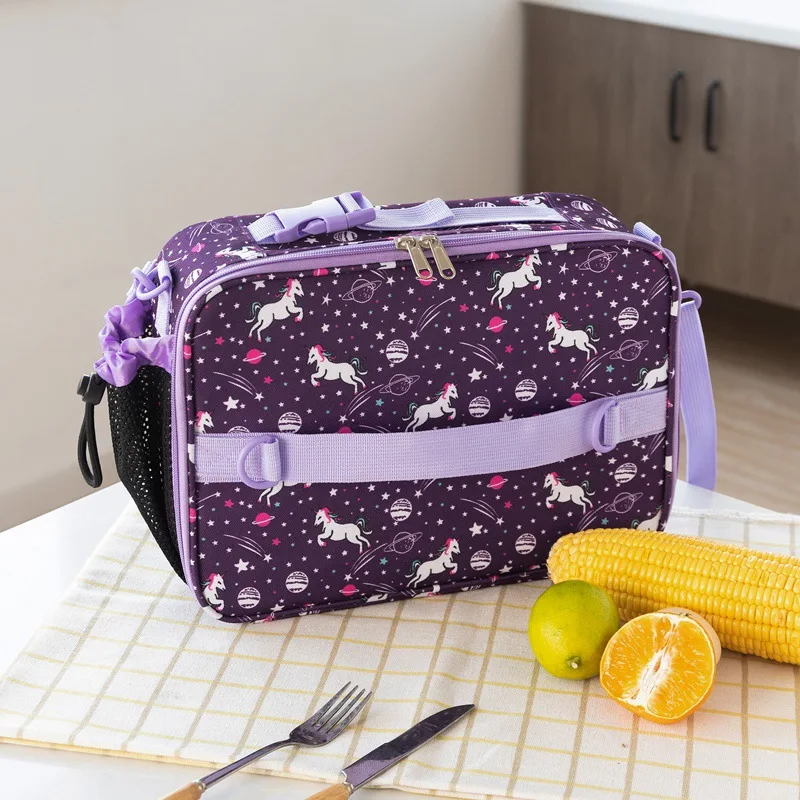 Non Woven Tote Lunch Thermal Insulated Food Collapsible Cooler Bag Diaper Bag Waterproof Custom Printed