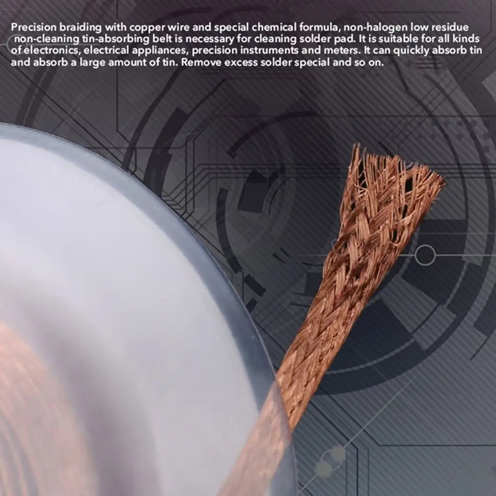 Cleaning Welding BGA Repair Tools Desoldering Braid Tape Tin Solder Removal Copper Solde Wire Soldering Wick