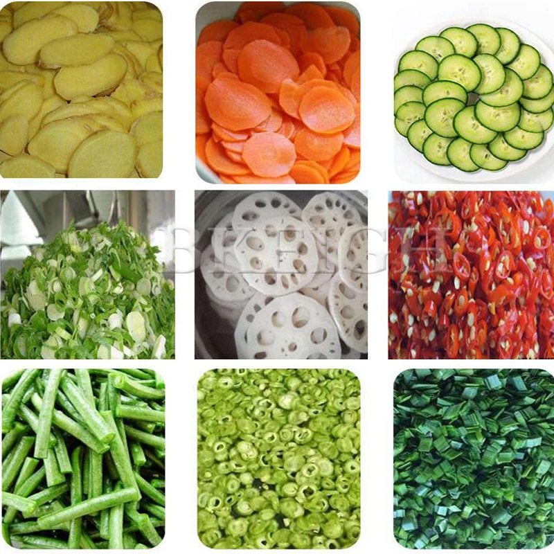 Commercial Small Automatic Vegetable Cutter Multifunctional Carrot Potato Cucumber Onion Shredder