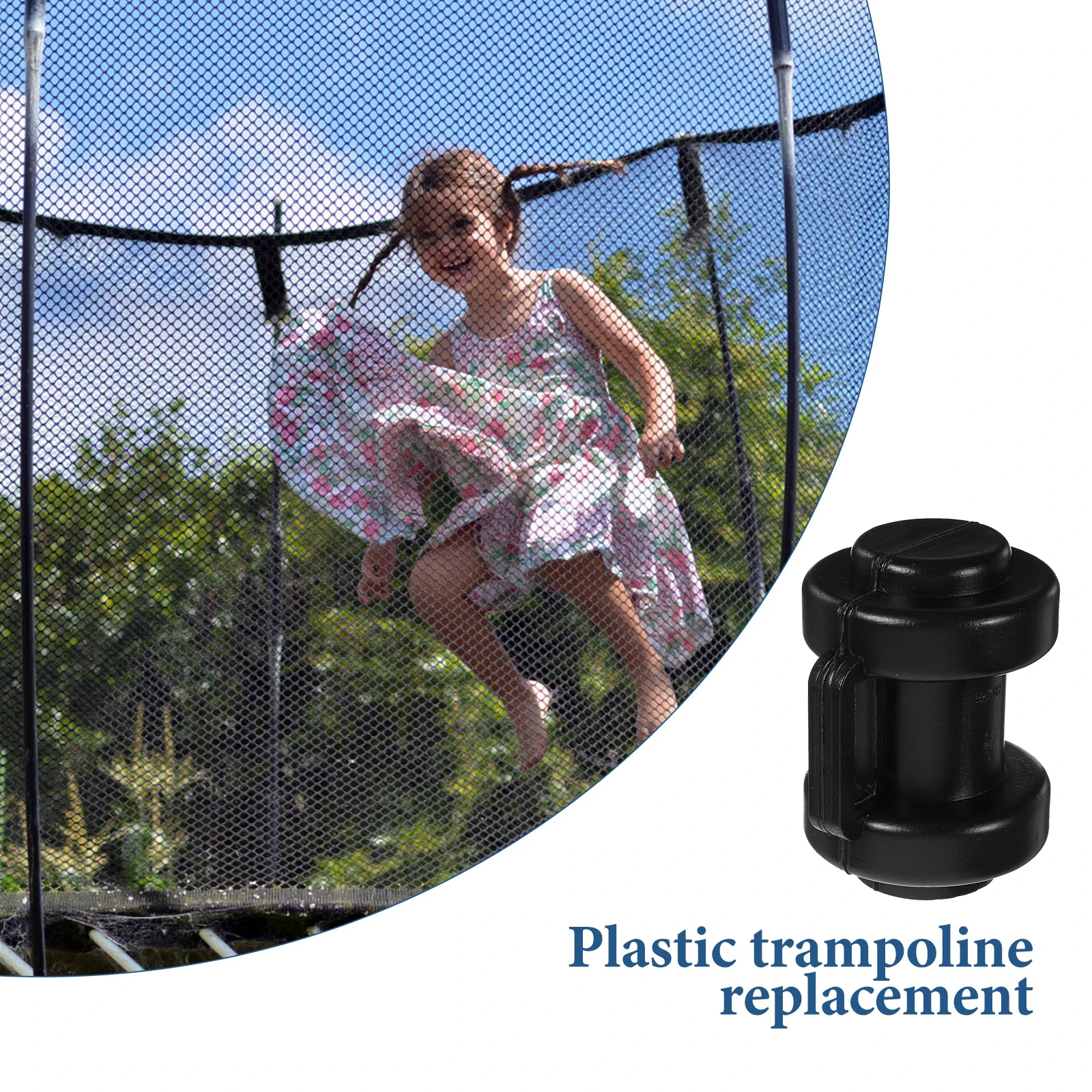 

6pcs s Protective Cap Stick Covers Replacement Parts Black Caps Enclosure Protectors Pp Material Wear Resistant Durable