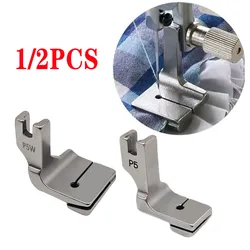 1/2PCS P5+P5W Gathering Presser Foot Industrial Sewing Machine Presser Foot Pleated Presser Thick Material Sewing Accessories