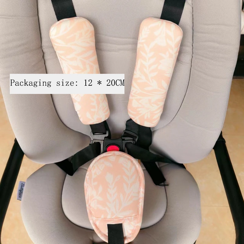 Siège de voiture avec ensemble de coussinets initiés, accessoires Baby Cheshire Age, adaptés à tous les sièges de voiture, ceinture de sécurité souple, fantastique, 3 pièces