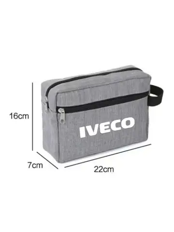 차량 휴대용 USB 데이터 라인 충전기 플러그, 자동차 키, 운전 면허증 보관 가방, IVECO 배너, 3ft X5ft 액세서리