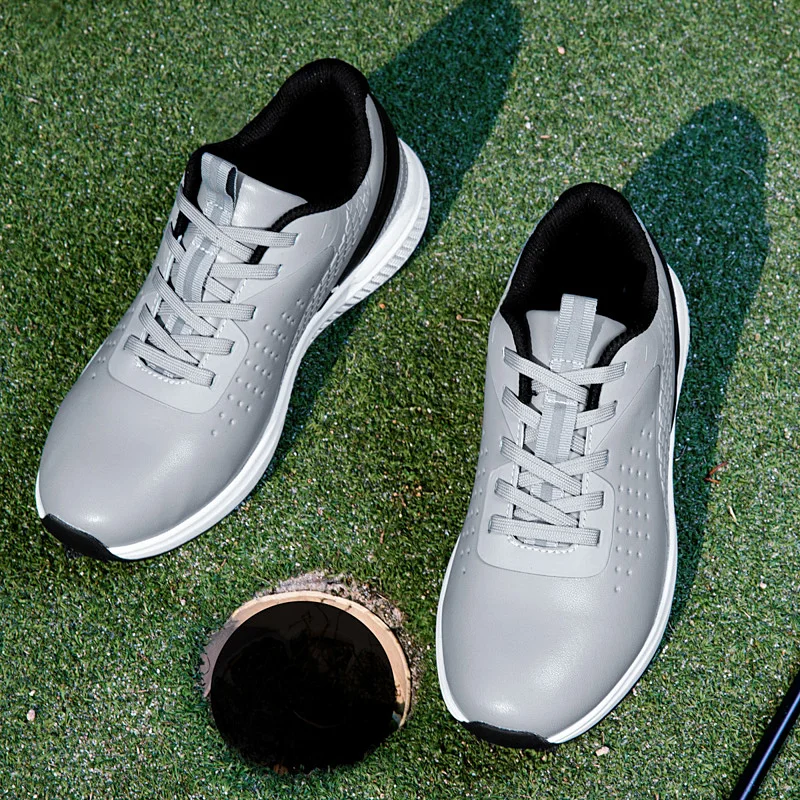 

Luxury Brand Golf Shoes for Men Quick Lacing Sport Shoes High Quality Golf Training Shoe Man Big Size Golf Shoes Sizes 39-47