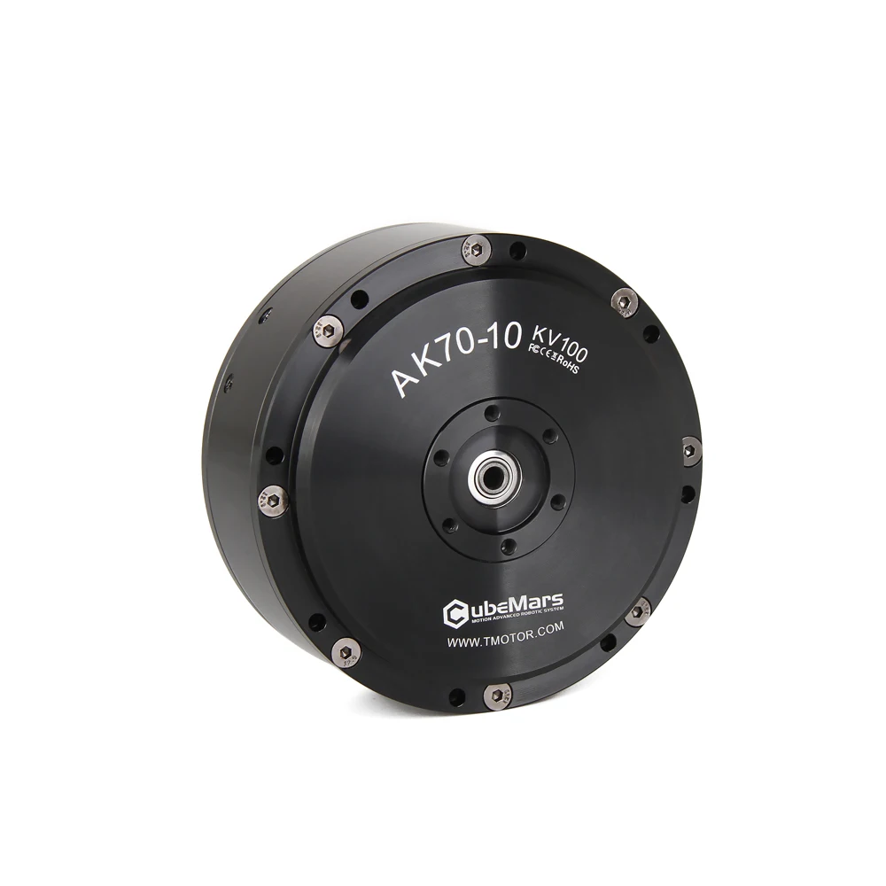 Cubemars AK70-10 Logistics Robots Robotic Motor 24/48V 230W Encoder Brake Magnet Brushless Commutation for Medical Robotics