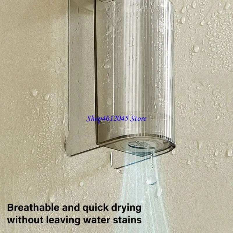 

L69A 2pcs Bathroom Toothbrush Storage Solution with Ventilated Cup to Craft Supplies