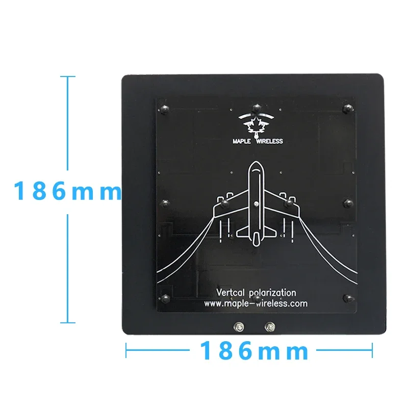 21dBi Maple Wireless FPV Antenna 5.5G Directional High Gain Antenna AAT for SIYI HM30 Raspberry Pi HD Mapping RUSH SOLO Analog