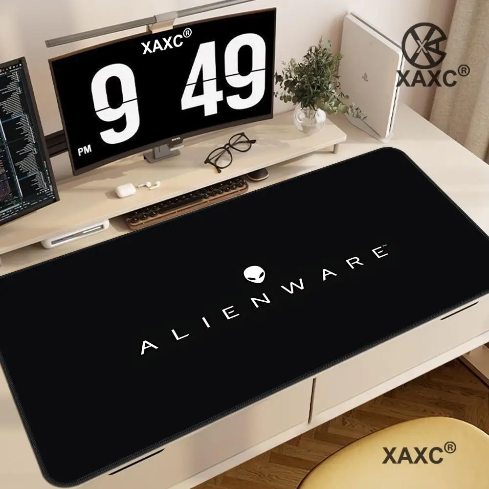 

Игровой коврик для мыши 900×400, коврик для мыши Alienware, коврик для геймеров XXL, аксессуары для офиса, длинный коврик для клавиатуры, скоростной коврик для компьютерного стола