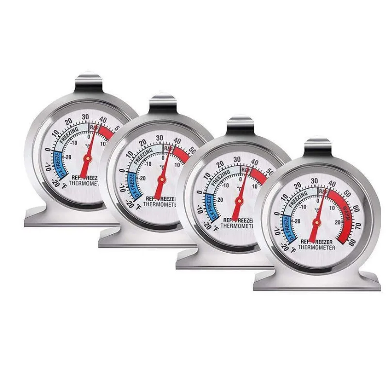 The latest stainless steel refrigerator thermometer, freezing thermometer, freezer thermometer