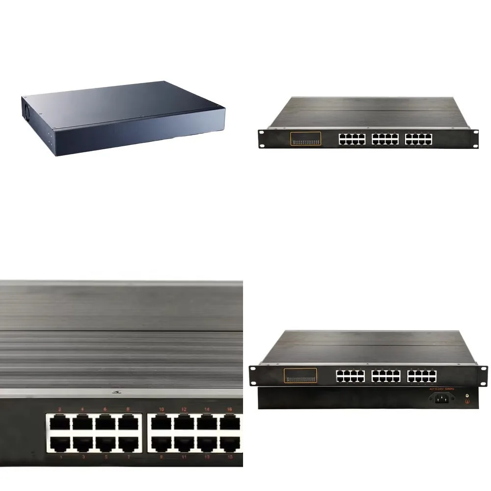 XMG1915-18EP 24-Port Smart Managed PoE++ Switch, 8x2.5G + 8xPoE++ 180W + 8x10G