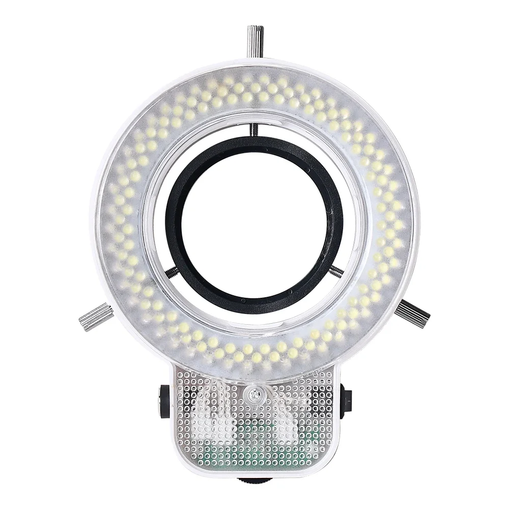 

Adjustable 144 LED Ring Light Ultra-bright Lamp with 1V-240V AC Power for Industrial Stereo Microscope220/110V