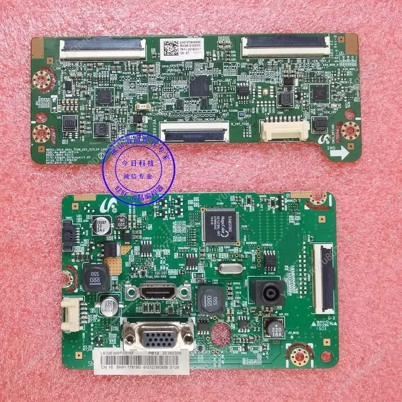 for Samsung S32E360F Driver Board LS32E360FSY/XF Main Board BN41-02111A Logic Board Replacement for LED LCD Monitor Repair
