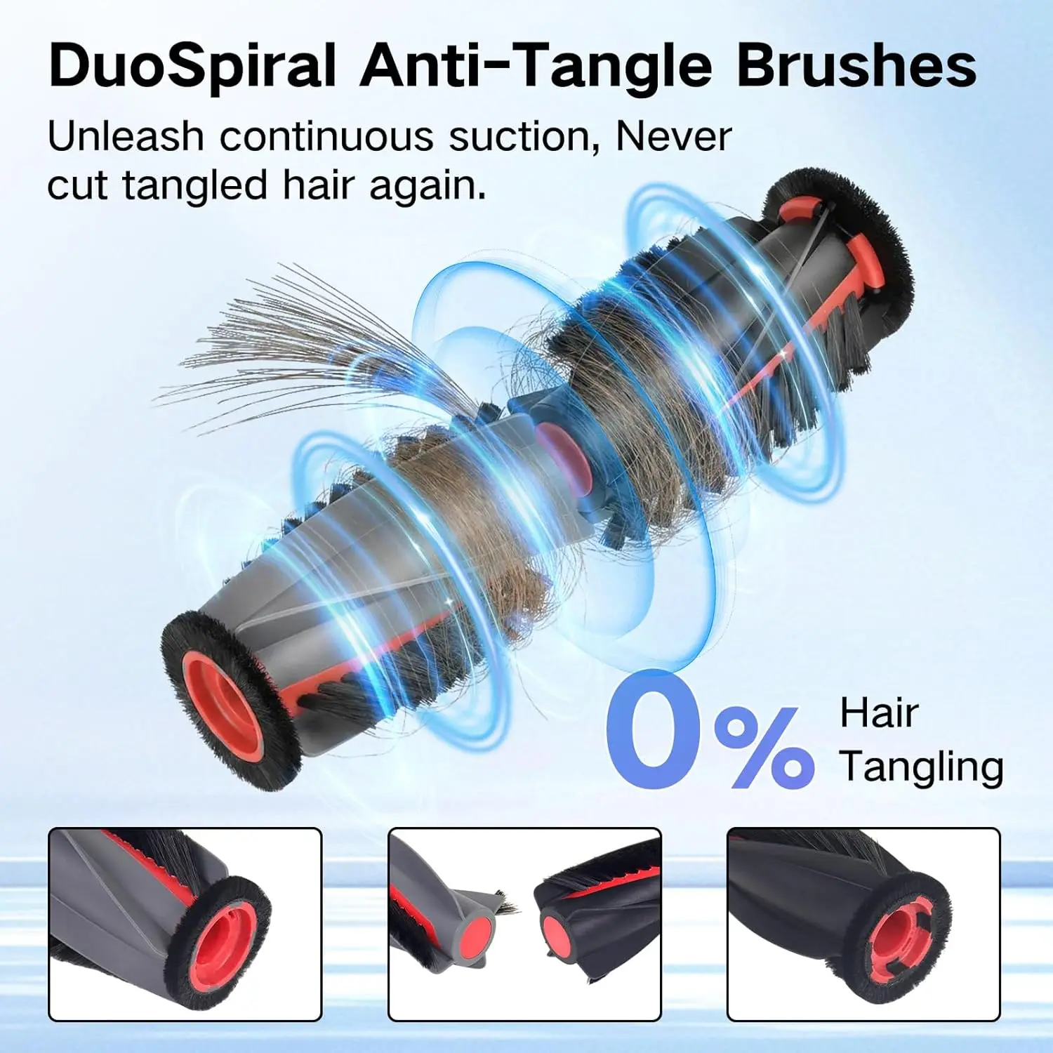 Replacement Parts for Eufy C28 Omni / Eufy C28 Robot Vacuum Cleaner Accessories Main Side Brush HEPA Filter Dust Bag Mop Rollers view 4