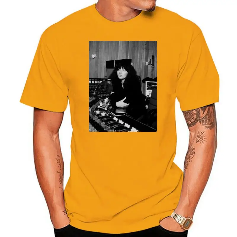 Elton John T Shirt Kate Bush Studio T-Shirt Short-Sleeve Classic Tee Shirt Oversize Graphic 100 Cotton Fun Men Tshirt