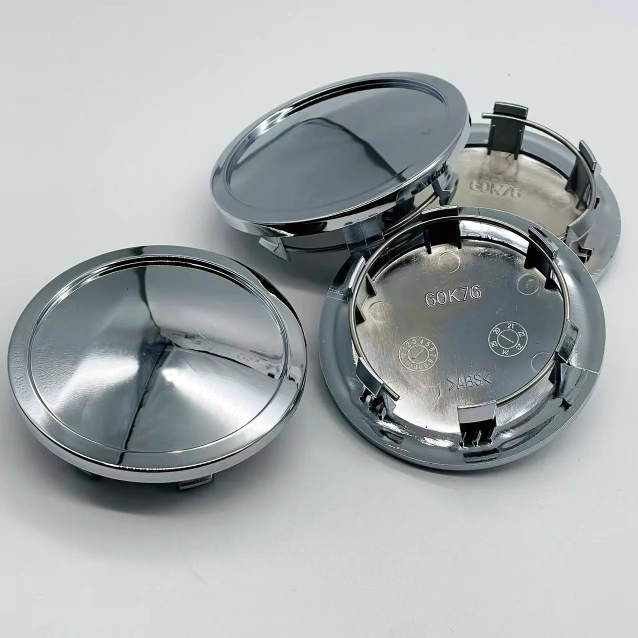 

4Pcs/Lot 76mm 60K76 No Logo Blank Car Wheel Center Cap Hub Cover Stylish Hard Wearing Replacement Dust Cover Accessory