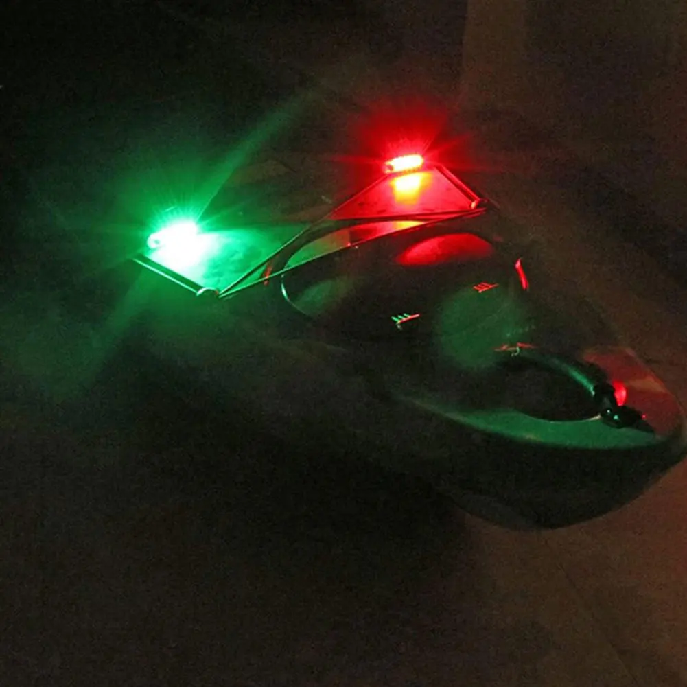 

Светодиодный навигационный фонарь для лодки, 4 режима, сигнальная лампа для морской яхты, зарядка через USB, кормовые фонари для лодки для ночного каякинга, катания на лодках