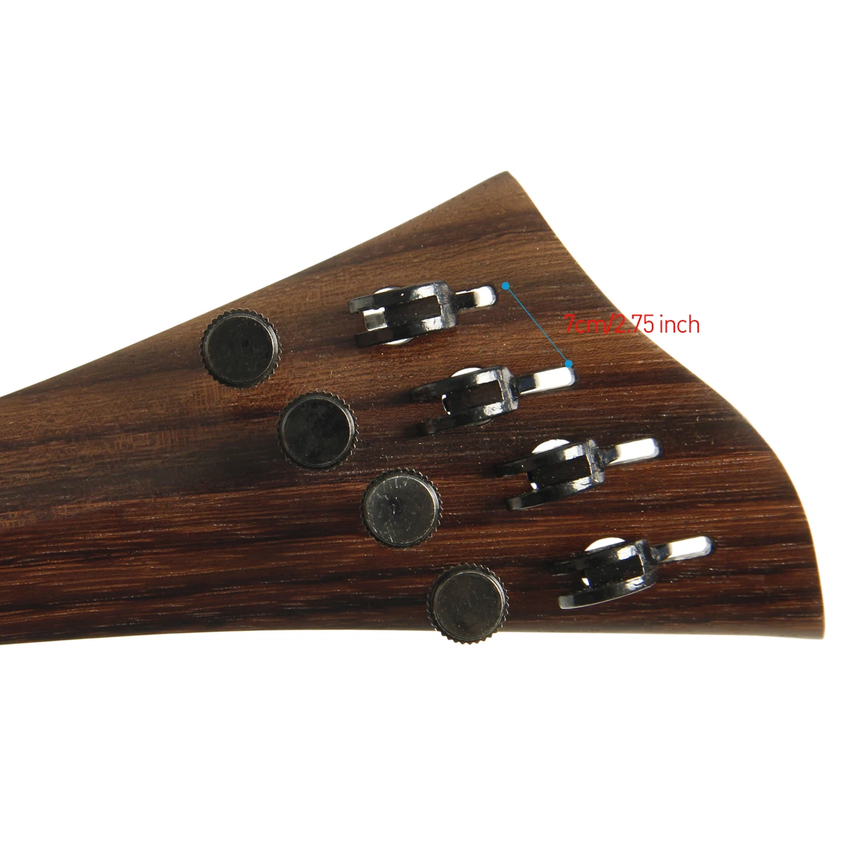 NEW BATESMUSIC Cello Tailpiece Aluminum Alloy Tailpiece with Adjustable Tailgut 4/4 Cello accessories rose wood
