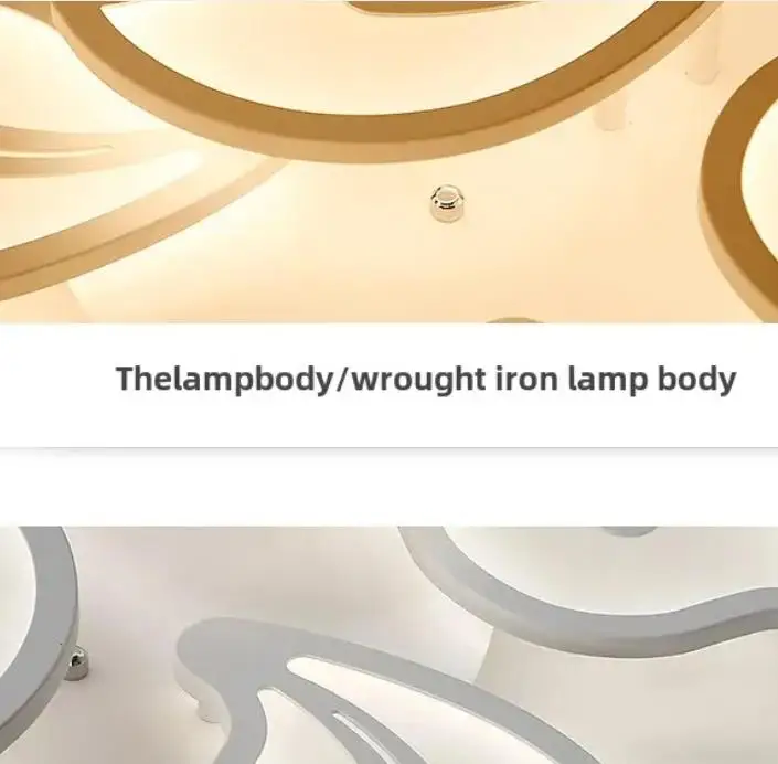 

Белая акриловая современная светодиодная люстра для гостиной, спальни, светодиодные люстры, большая потолочная люстра, светильники AC85-260V