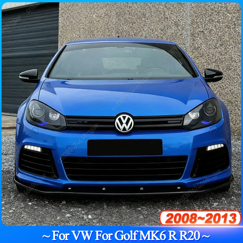 

Maxton стиль для Volkswagen VW Golf 6 MK6 R R20 2008-2013, передний бампер автомобиля, спойлер, диффузор, разветвитель, обвесы из АБС-пластика, тюнинг