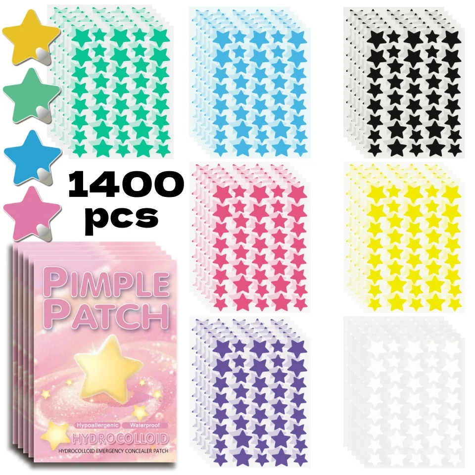 Salicylic Acid Acne Patches - Invisible Stickers to Fight Pimples & Soothe Skin