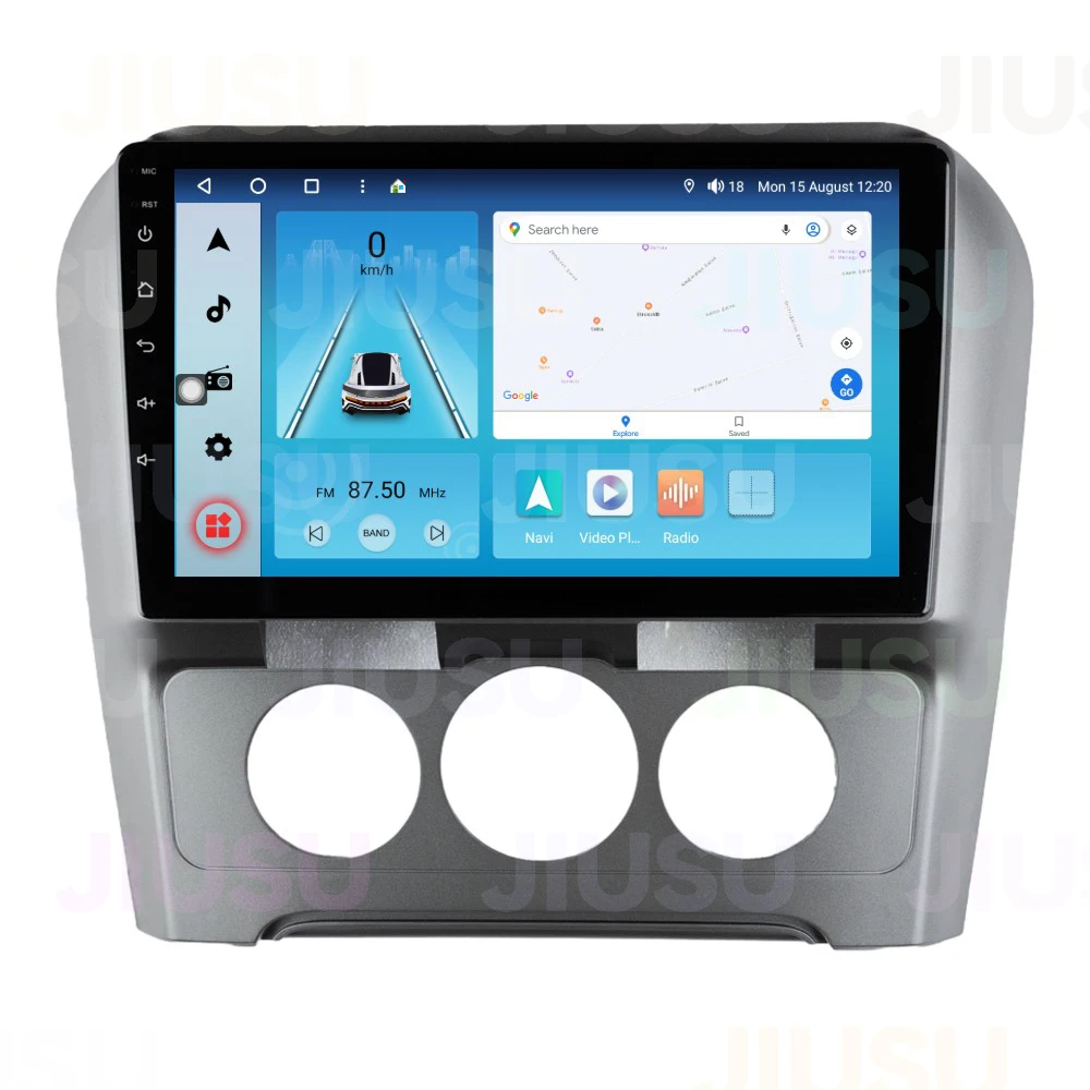 Android 12 Car Radio Touch Screen DVDPlayer Stereo Multimedia Audio System For Citroen C4 C-Triunfo C-Quatre Manual AC 2015-2018