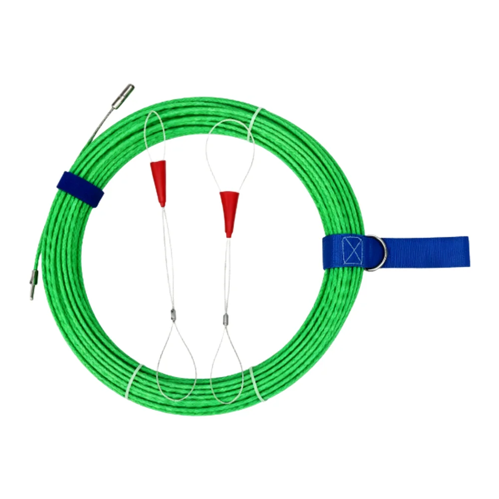 For Heavy-Duty Electric Wire Pulling Tool With Spring Head For Electrical Fiber For Optic Cable Pulling Electrician Hand Tool