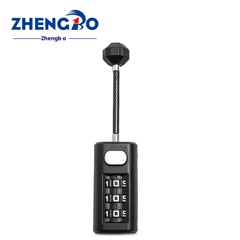 

3-значный комбинированный замок, сбрасываемый мини-замок без ключа, дорожный багаж, безопасность для чемодана, рюкзака, шкафчик на молнии для общежития