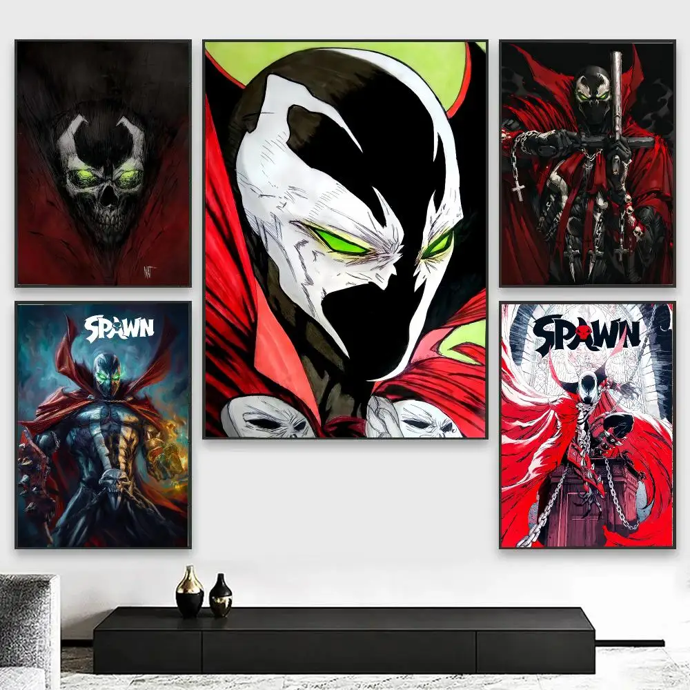 S-Spawn C-Comic Painting Calligraphy Canvas Art Styles, Wall Art Decor, Living Room Decor