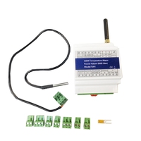 AC56-GSM 4G Remote Monitoring Relay Switch Access Controller T201 GSM Temperature Alarm 200 Authorized Phone Numbers