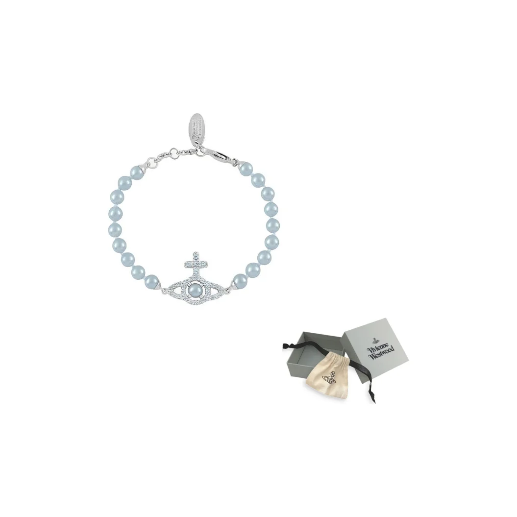 

Vivienne Westwood Olympia Pearl Bead Bracelet 6103007R-02P718