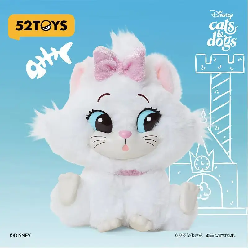 New Hot 52toys Disney Cats & Dogs Blind Box Figure Mystery Box Surprise Bag Pendant Collect Keychain Anime Doll Decor Toy Gift view 3