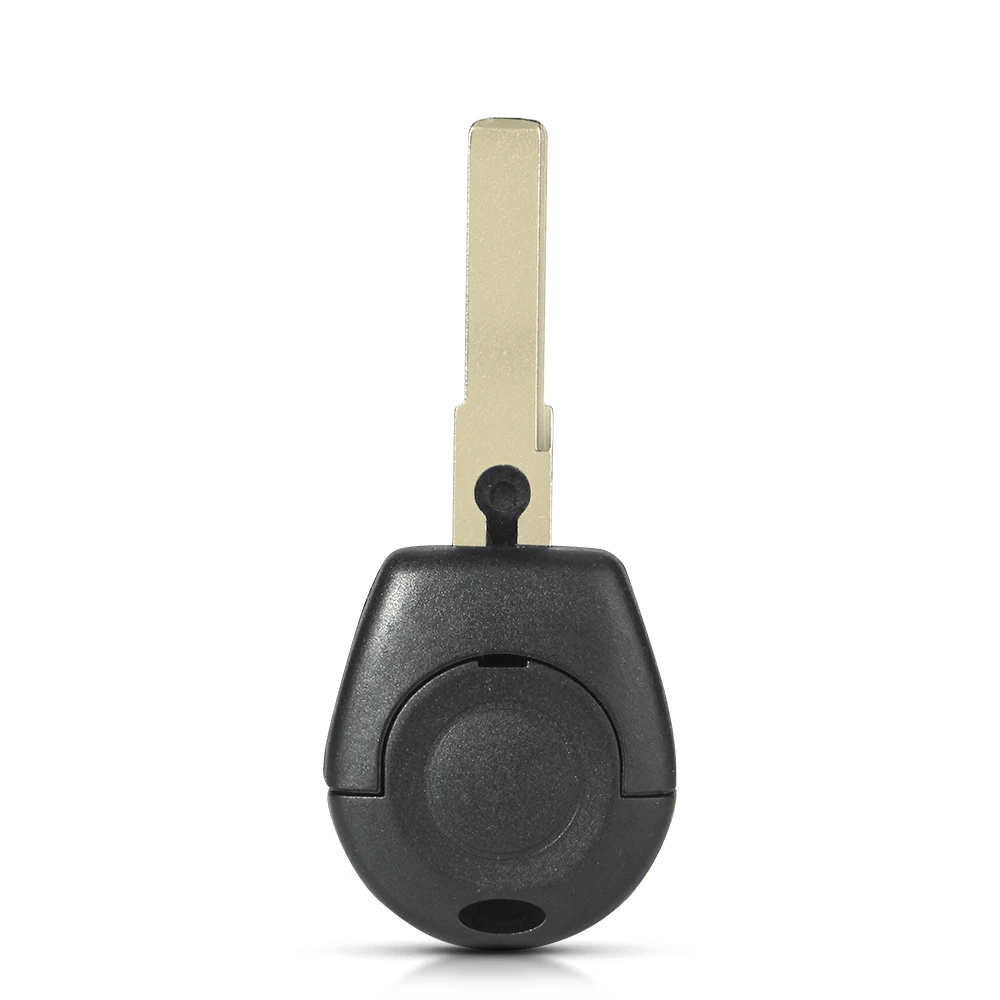 KEYYOU Remote Car Key Shell Case For VW Polo Golf Jetta Sharan Seat Leon SKODA FABIA OCTAVIA 2 Button Cut Blade Optional