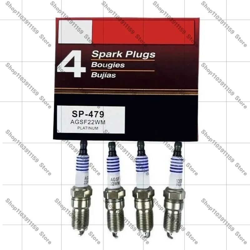 

40 шт. SP-479 AGSF22WM платиновая свеча зажигания для Ford Lincoln Excursion Mazda Peugeot Expedition Panoz AGS F22 WM SP479