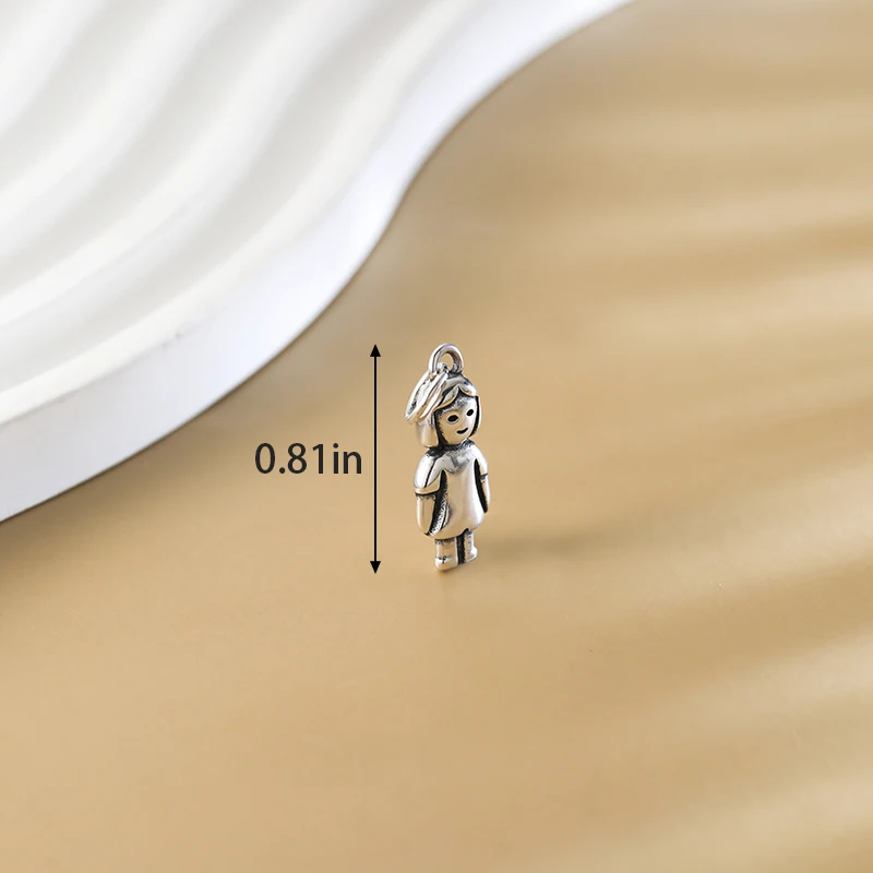 DJ497 الفضة الاسترليني S925 جيمس أفيري قلادة فتاة صغيرة