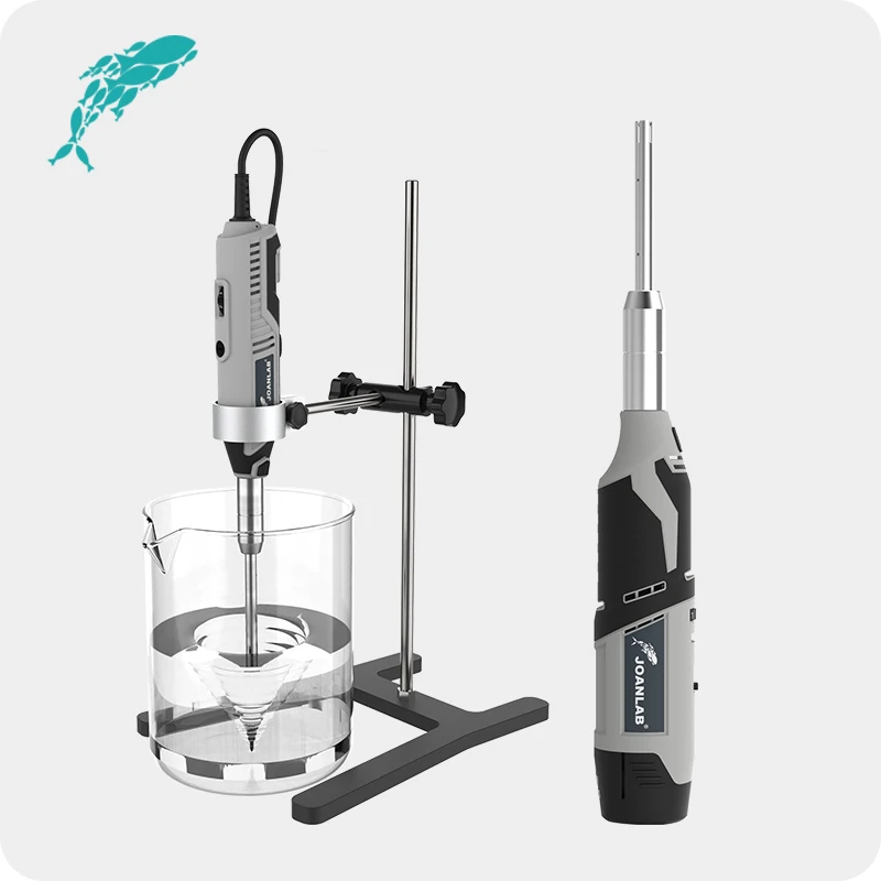 Lab High Shear Cosmetics Homogenizer With Stand For Liquid Lotion Cream