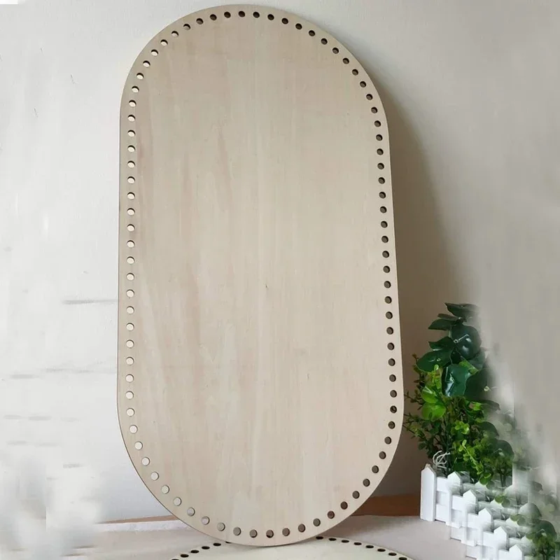 

Новейшие модели 2026 года: Высококачественный деревянный шаблон для плетения, овальное основание для вязаной корзины, материалы для рукоделия DIY