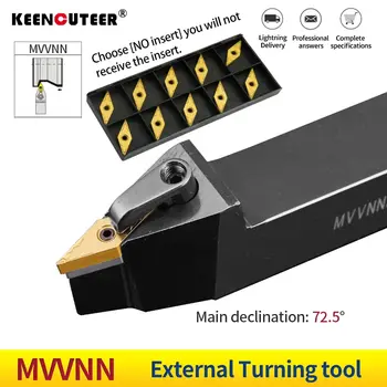 MVVNN2020K16 MVVNN1616K16 MVVNN2525M16 外車刀架 VNMG 硬質合金刀片 MVVNN 車床切削機床刀具套裝 6 最佳銷售 vnmg - №1