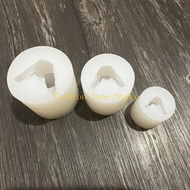 

N5KA DIY Resin Mold Suitable for Jewelry Silicone Resin Molds Including 3D Stereo Bear Crafts Silicone Mould Jewelry Making