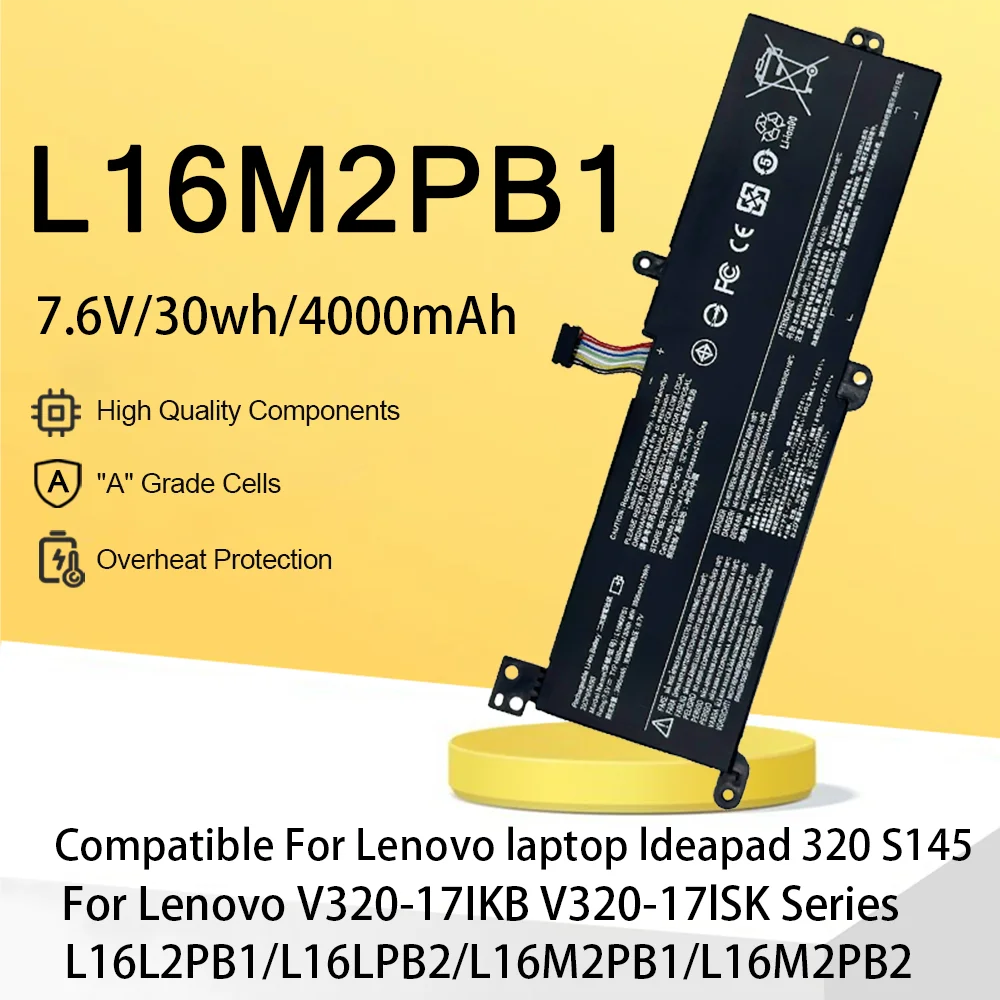 

L16M2PB1 для ноутбука Lenovo Ideapad 320/330C-114ABR/IKB 520-15IKBR/IKB L17L2PF1 L17M2PB7 L16S2PB2 L16M2PB3 L16C2PB1