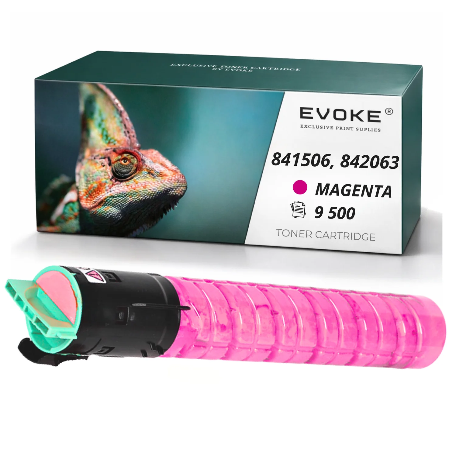 Evoke compatibele toner voor Ricoh Mpc-2051 2551m Mpc2051M Mpc2551M Mpc2051 Mpc2551 841506 842063 Magenta 9500 pagina's Aficio 2051/2551 C2051